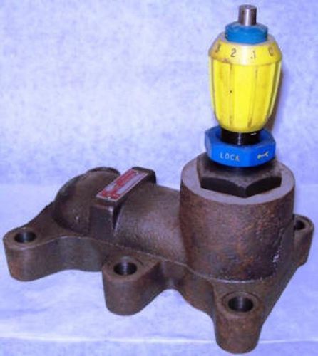Deltrol 1-1/2 subplate steel flow control valve edfs50s for sale