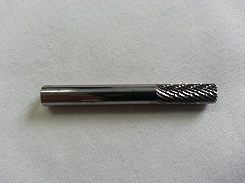 SGS Tool Company 10853 SB-1 Double Cut Carbide Bur 1/4 Diameter 1/4 Shank