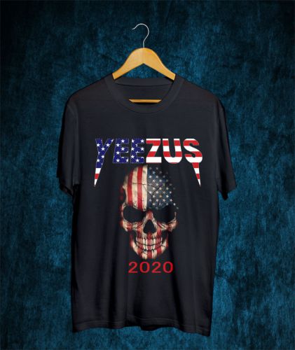 Yeezus shirt yeezus president 2020 t-shirt kanye west tour shirt unisex 38b for sale