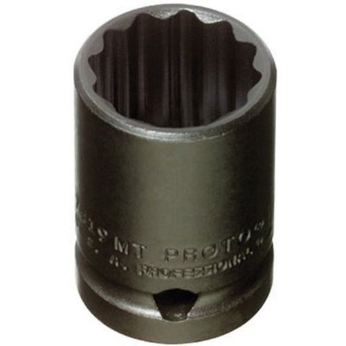 Stanley proto j7434m 6 point 1/2&#034; drive impact socket 34mm for sale