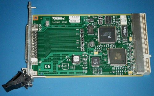 *Tested* National Instruments NI PXI-6533 32-Bit Digital/Pattern IO for PXI
