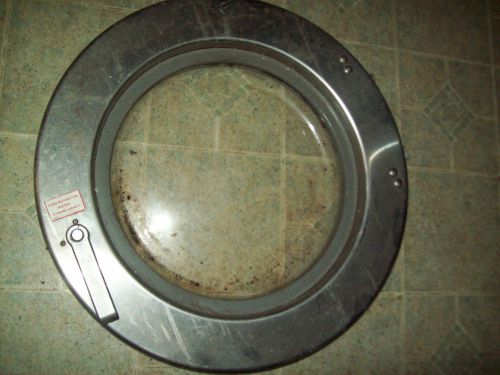 front door assembly for wascomat washing machine
