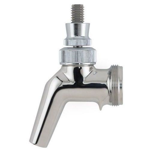 Perlick Perl 630PC Draft Beer Faucet- Chrome Plated- Bar Kegerator Spout - 525pc