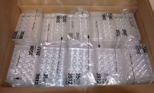 Case of 100 Corning 3527 Flat Bottom Cell Culture Plates 24-Well TC-Treated NEW