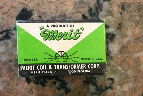 Vintage Merit And Coil Transformer Corp NOS A-2801 K8 NIB
