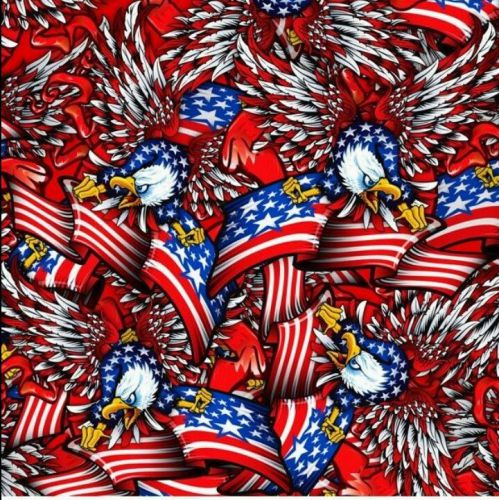 Hydrographic film 19&#034; x77&#034; american eagle hydro dipping water transfer printing for sale