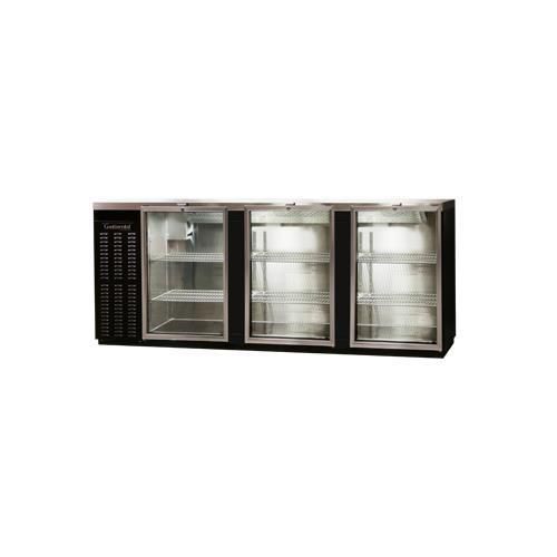 Continental Refrigerator BBUC90S-GD Back Bar Cabinet, Refrigerated