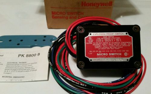 Honeywell  exd-ar-3 explosion proof snap switch with roller arm for sale