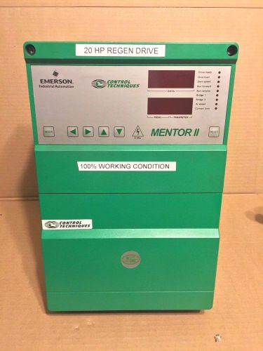 MENTOR II DC DRIVE  CONTROL TECHNIQUES  20 HP M45R-14ICD MENTOR 2 REGEN TESTED