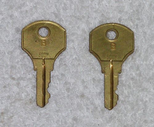 2 - original fort simplex type &#034;b&#034; keys fire alarm, pull station, time clocks for sale