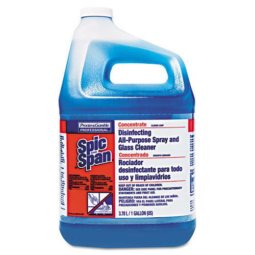 Disinfecting all-purpose spray and glass cleaner, concentrated, 1gal, 2/carton for sale