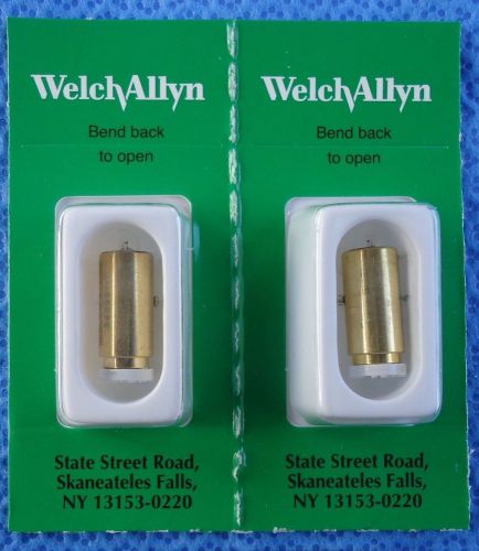 Welch Allyn 04900 U 3.5V Halogen Replacement Bulb Genuine Welch Allyn 2 Pack