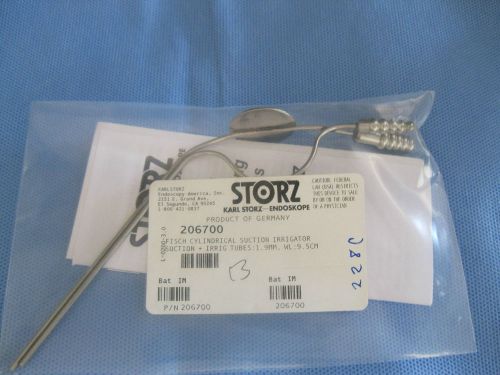 Karl Storz 206700 Fisch Cylindrical Suction Irrigator Suction/Irrig Tubes 1.9mm