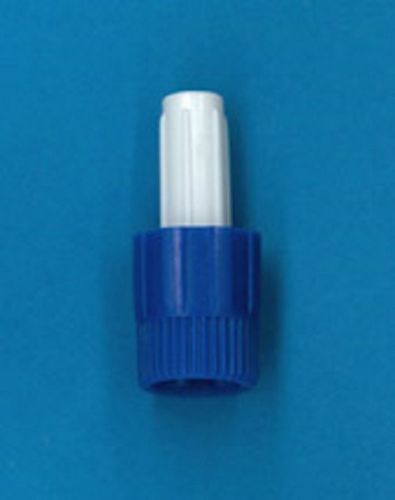 Luer lock cap blue 300/box   mpc-125b for sale