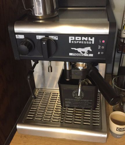 Unic pony model t espresso home machine, 120vac  w/ accessories for sale