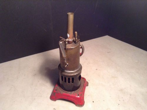 Circa 1900 Antique Fleischmann Vertical Toy Steam Engine