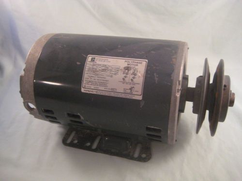 Emerson 2 hp electric motor p63tydmc-3336 - 1725 rpm polyphase for sale
