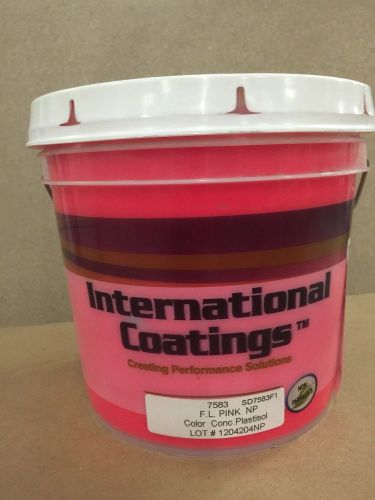 International Coatings 7583 NP Fluor Pink Color Concentrate plastisol ink 1Gal