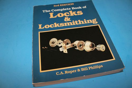 Book:  The Complete Book of Locks &amp; Locksmithing  1991