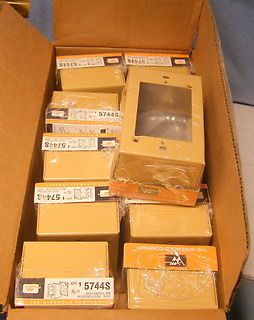 ** LOT of 10 * Heavy Duty WIREMOLD * DEEP SWITCH Receptacle BOXES * 5744S NOS *