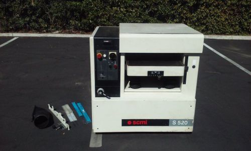 1999 scmi s-520 20&#034; single head planer (woodworking machinery) for sale