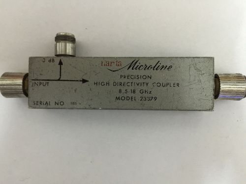 Narda 23379 precision directional coupler 8.5-18 GHz  tested and working