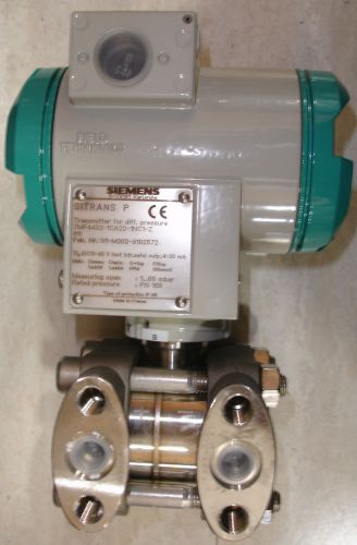 NEW Siemens Sitrans P 7MF4432 Differential Pressure &amp; Flow Transmitter DS