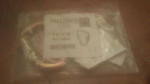 Fall Safe FS1015 Standard Steel Twist Lock Carabiner, 11/16-Inch  Opening