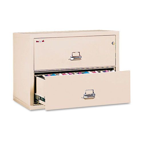 Fireking international fireproof 2-drawer lateral file cabinet 31x22 for sale