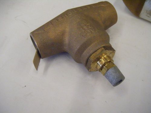 Taco 241-4 1&#034; horizontal (bronze) taco flo-chek control valve for sale