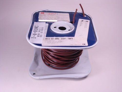 9912-1 Belden PVC Hookup Wire 12 AWG 65 X 30 Brown 100&#039; Partial