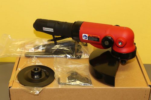 New universal tool heavy duty pneumatic air 7” 5/8-11 angle grinder 1.7hp ut8766 for sale