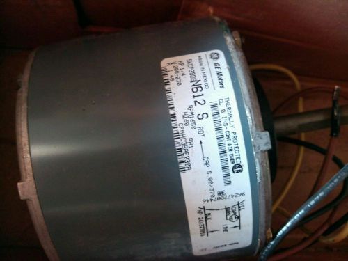 GE MOTOR  5KCP39DGN612 S  1/4-HP    1 PHASE