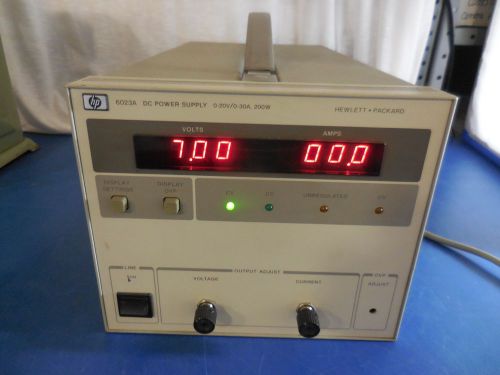 HP 6023A DC Power Supply 0-20V/0-30A, 200W