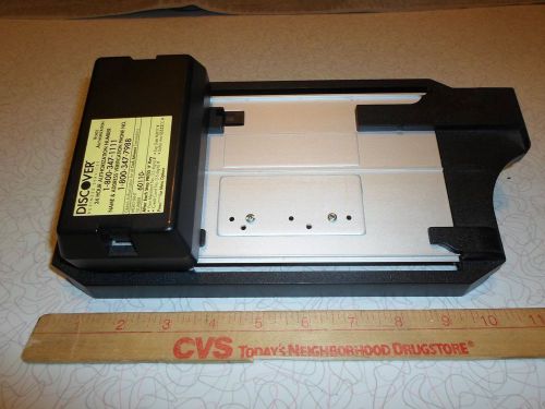 Credit Card Swipe Machine - Manual Swiper - Addressograph Bartizan 4850