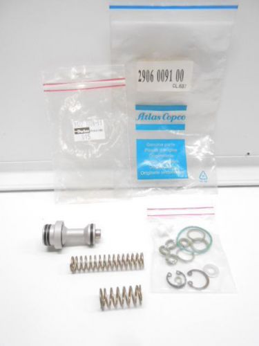 Atlas copco 2906-0091-00 air compressor valve kit 2906 0091 00, nos new in pack! for sale