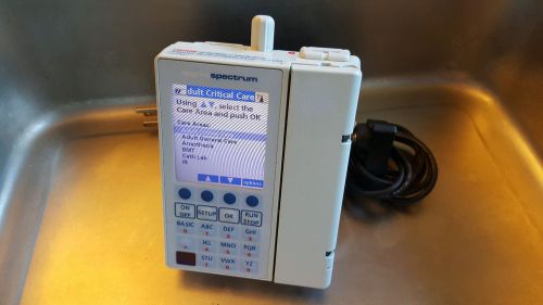 Baxter Sigma Spectrum Infusion Pump ver. 6.05.13 with wireless battery