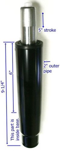 Oajen pneumatic gas cylinder for office chair 5&#034; stroke, heavy duty, 2&#034; pipe