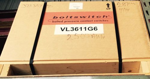 Bolt Switch VL3611G6 2500 Amp New In The Box
