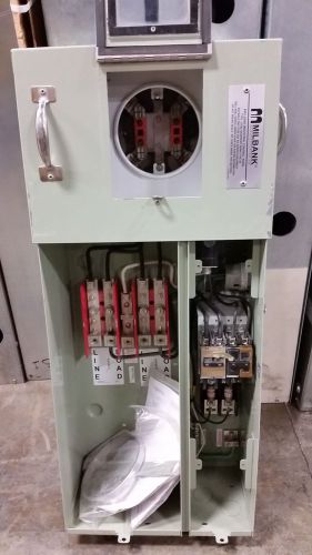 Milbank CP3B N3R 100A Single Phase Meter Cabinet with Bypass