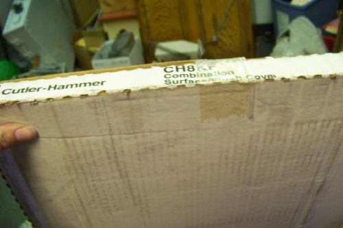 new Eaton / Cutler Hammer CH8KF Load Center Cover; Surface/Flush Mount