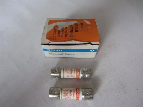 Box of 2 Gould Shawmut A25X30 Fuses 30A 30 Amps Tested