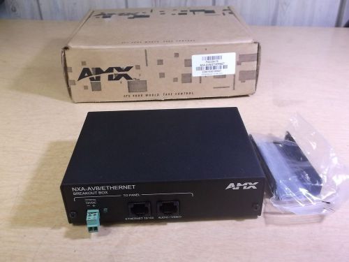 NEW AMX NXA-AVB Ethernet Breakout Box FG2254-10 225410X5 *FREE SHIPPING*