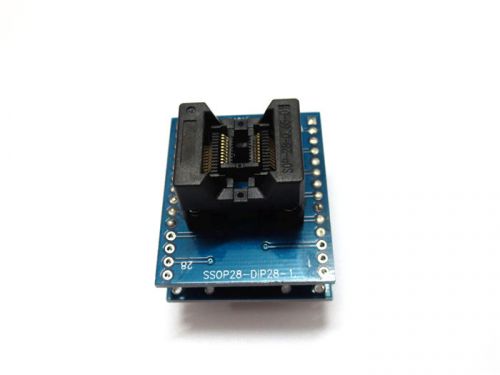 SSOP20 to DIP20 IC Test Socket Programmer adapter 0.65mm Pitch double PCB Board