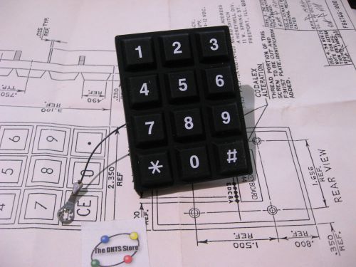 Keyboard Sub-Assy Silicone KeyPad Codalex F92776 - Used Replacement Qty 1