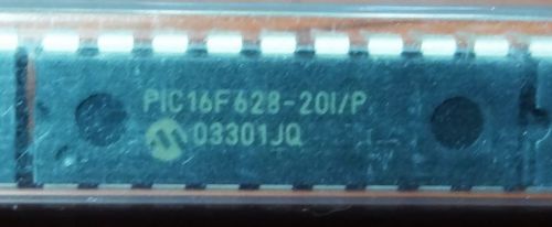 22 PCS PIC16F628-20I/P IC 18 pin DIP, New Old Stock, PIC16F628