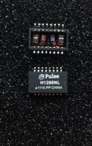 H1260nl, pulse, xfrmr module 1port 1:1 10/100 smd, 5 pcs for sale