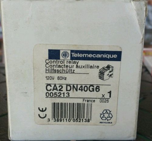 Telemecanique CA2 DN40G6 Control Relay Contactor Starter NEW