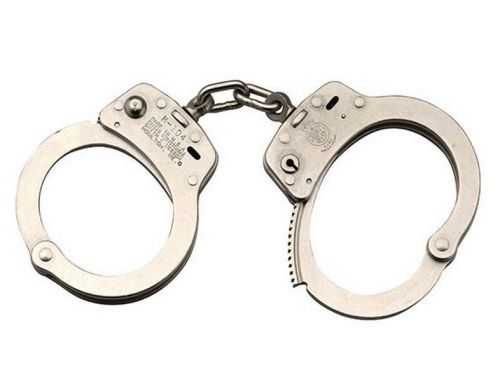 Smith &amp; wesson high security handcuffs model 104p-max-nickel new for sale