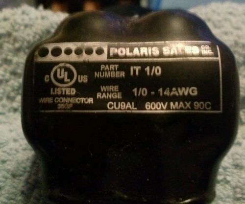 Polaris it 1/0 1/0-14awg insulated wire cable connector  for sale